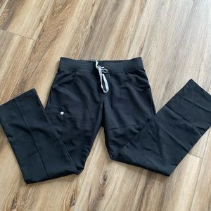 women’s Black figs scrub pants